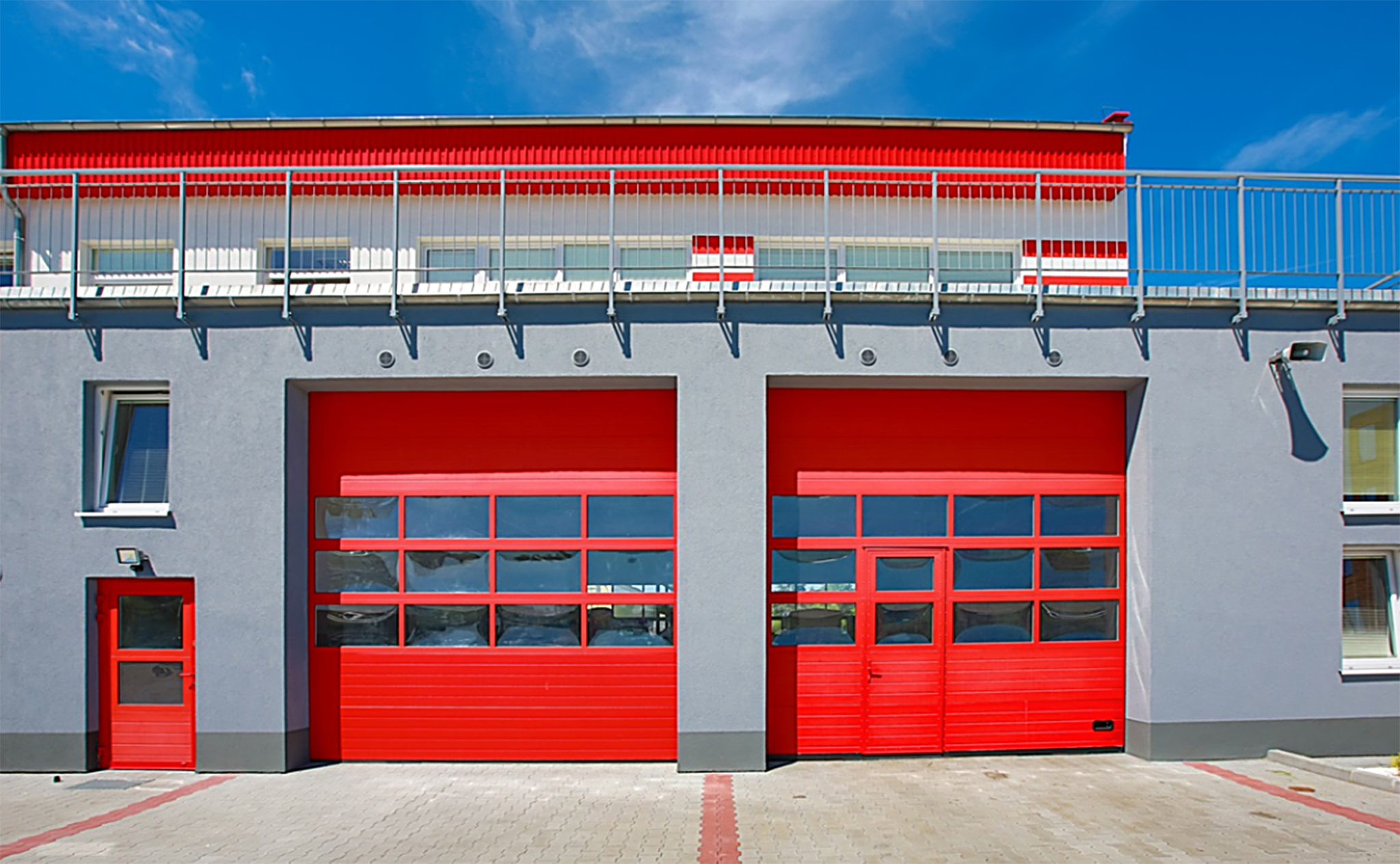 Sectional door repairs by M Bond Enigneering for the City of Cape town